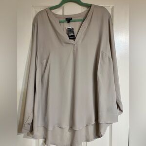 Torrid Beige Women's Blouse